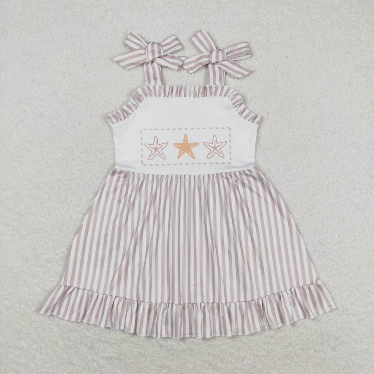 starfish stripes Girls Skirt