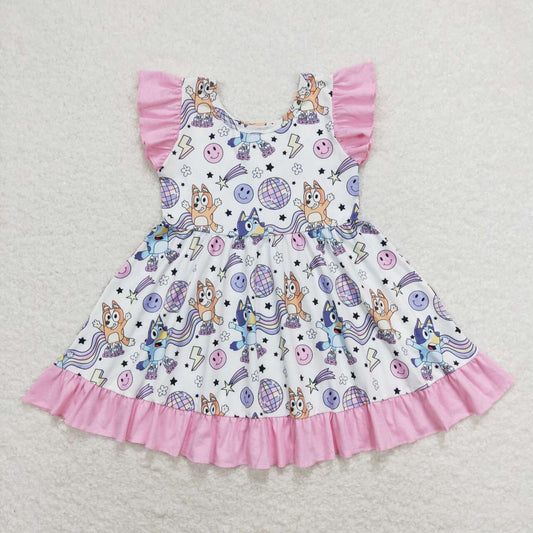 Cartoon dog Girls Dress