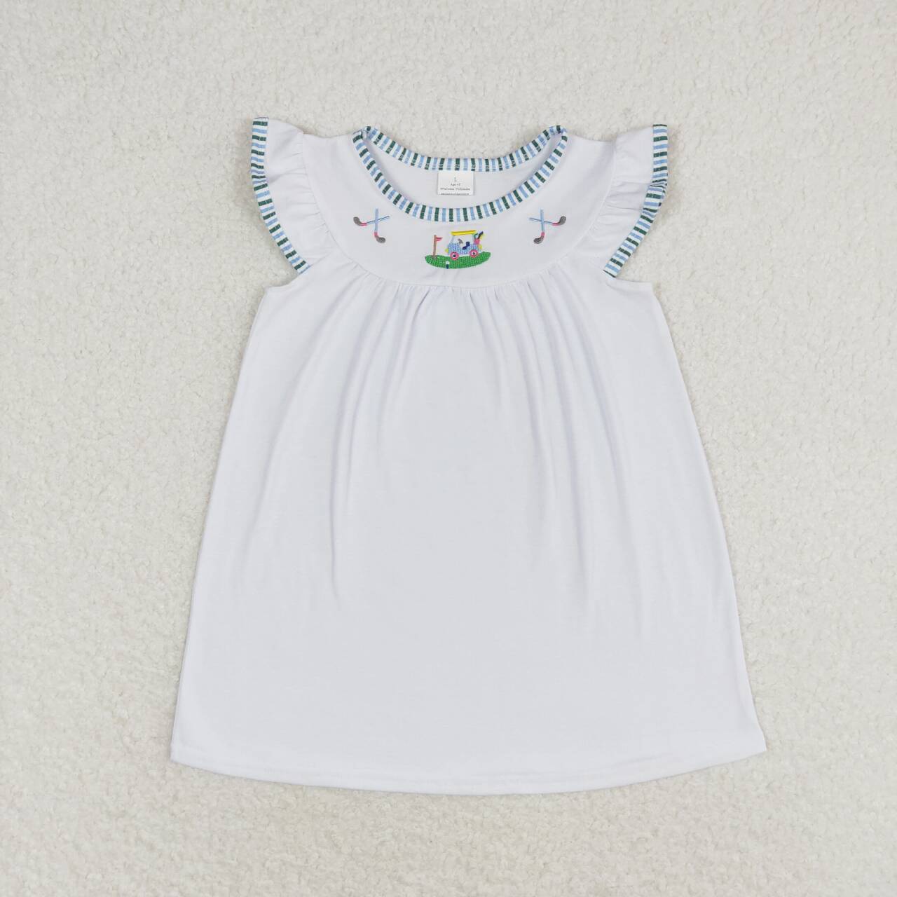 Embroidery golf Girls Dress