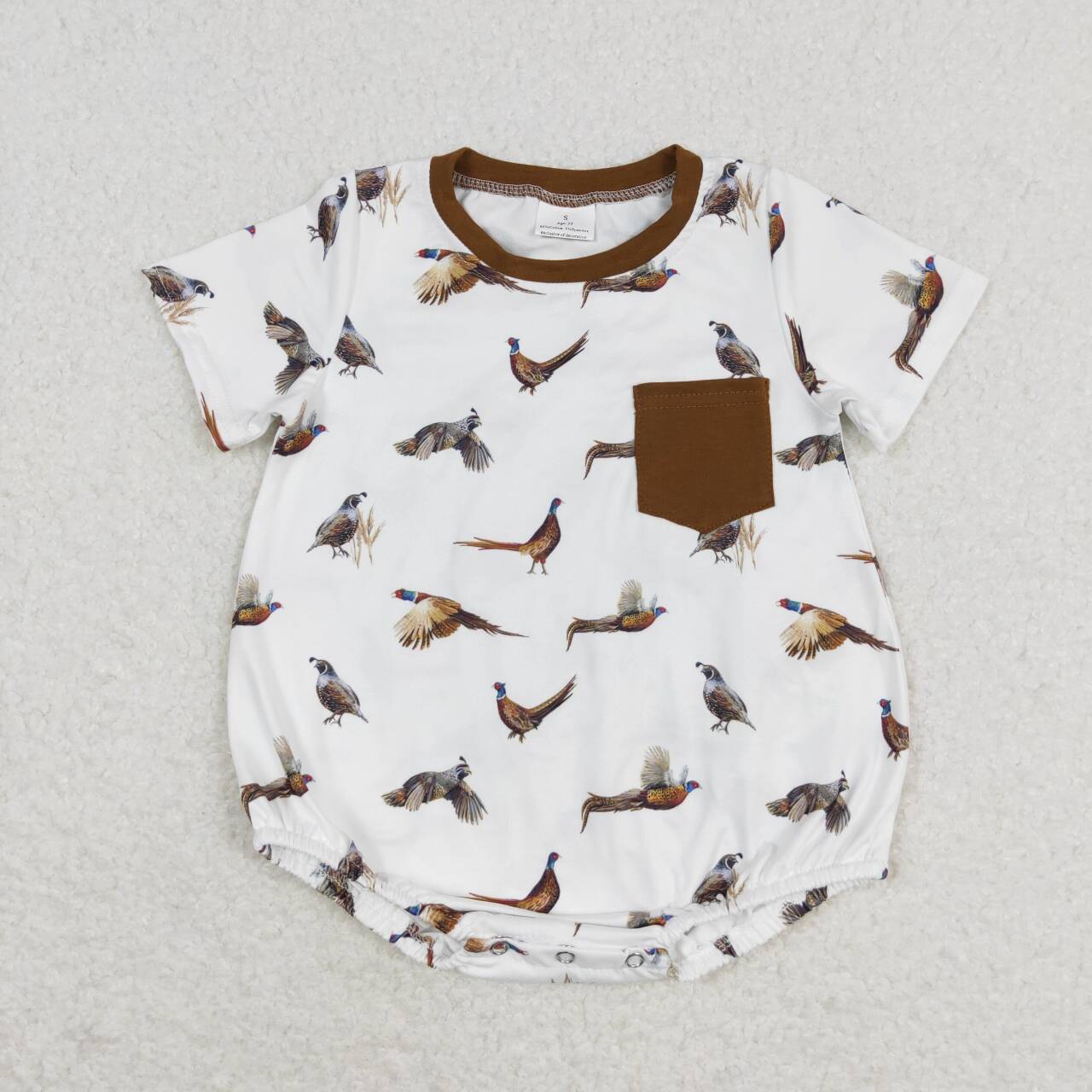 Duck print Baby Romper