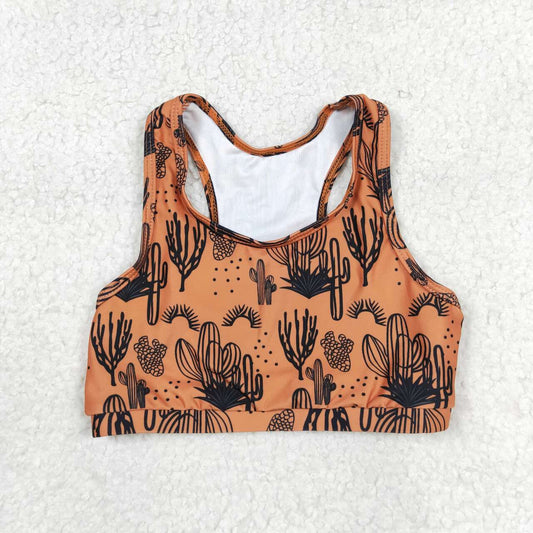 brown cactus swimsuit swim wear beach wear