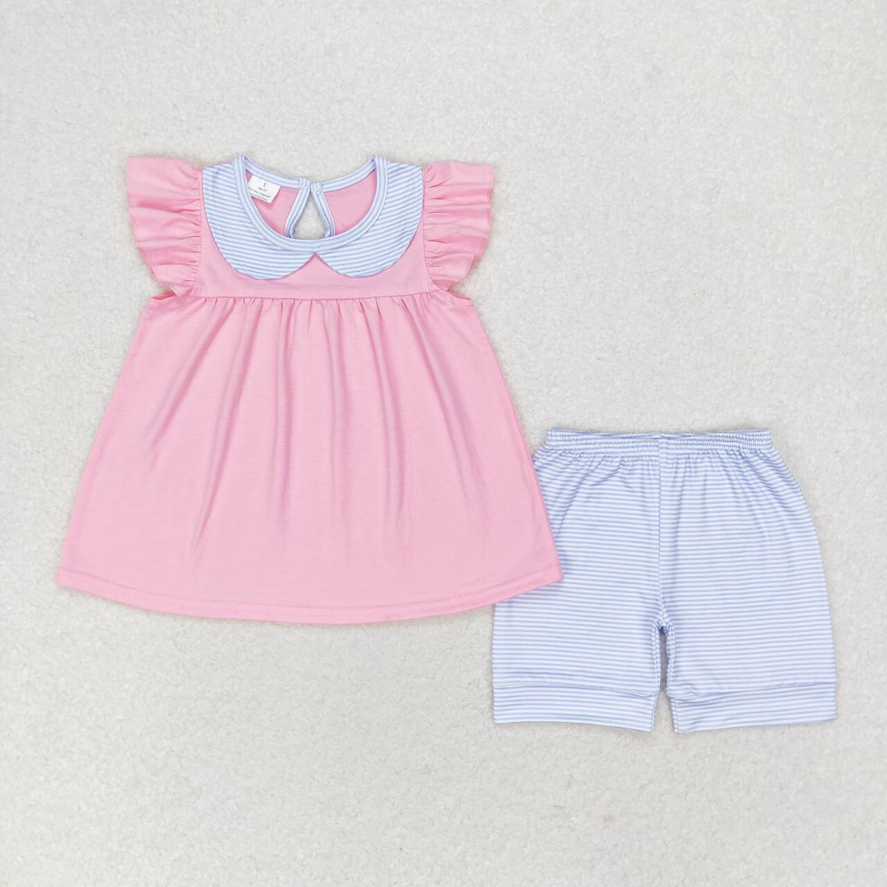 Pink Print Summer Girls Set