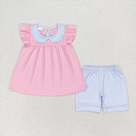 Pink Print Summer Girls Set