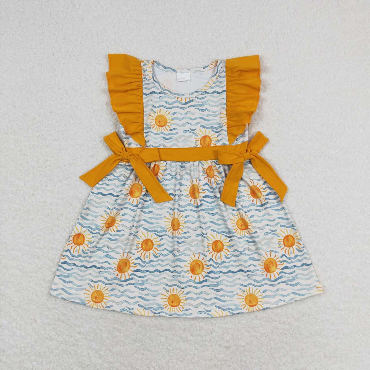 Sun print Girls Dress