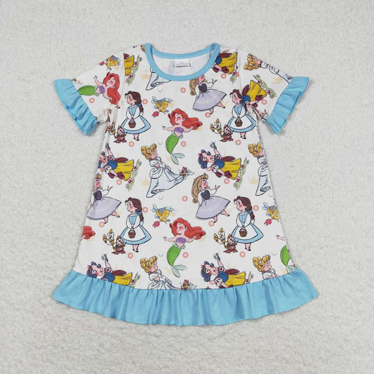 Cartoon print Girls Dress