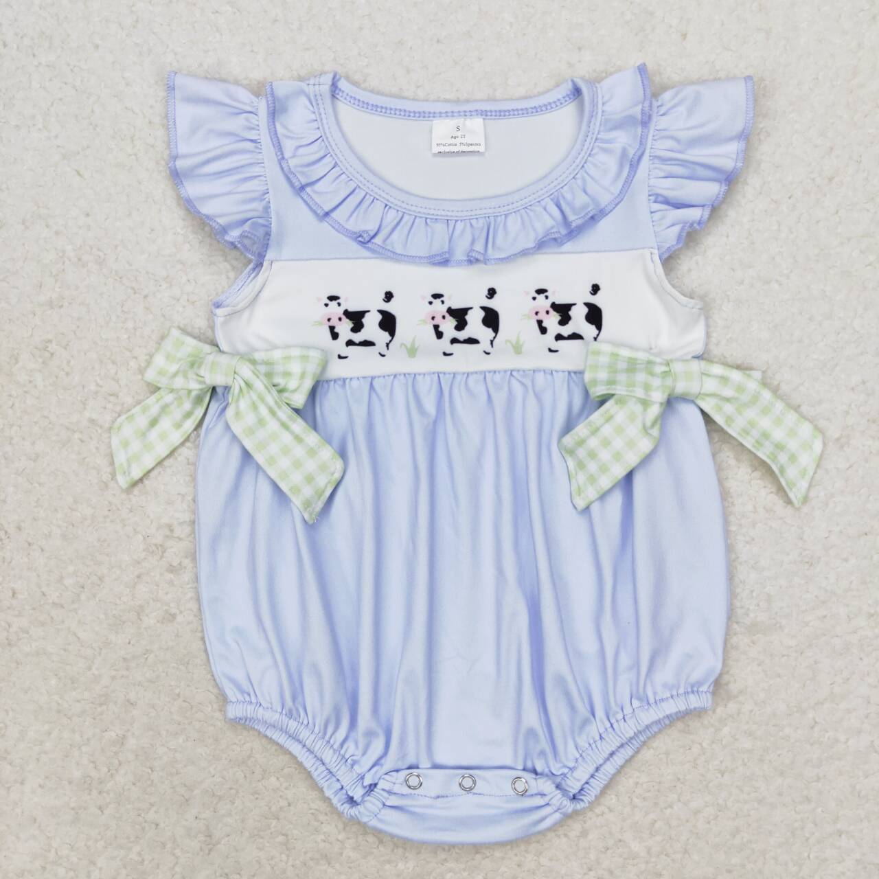 Cow print Baby Romper