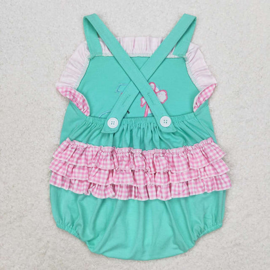 golf embroidery Baby Romper