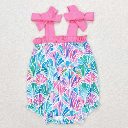 pink colorful baker Print Baby Romper