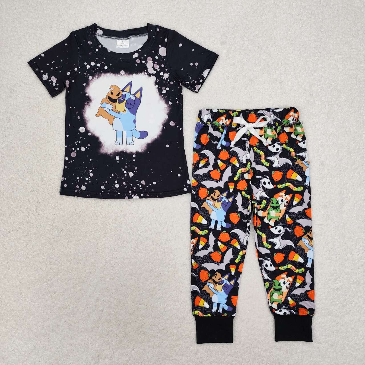 Halloween Dog Pants Boy Set
