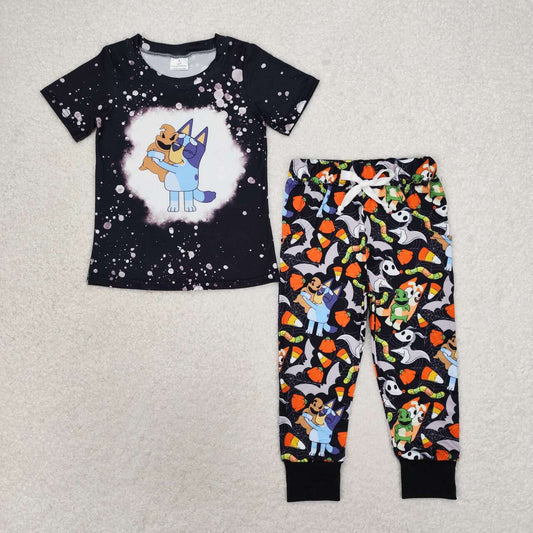 Halloween Dog Pants Boy Set