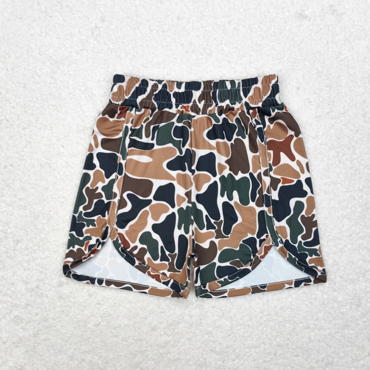 brown camo pink Short