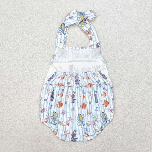 Crab print Baby Romper