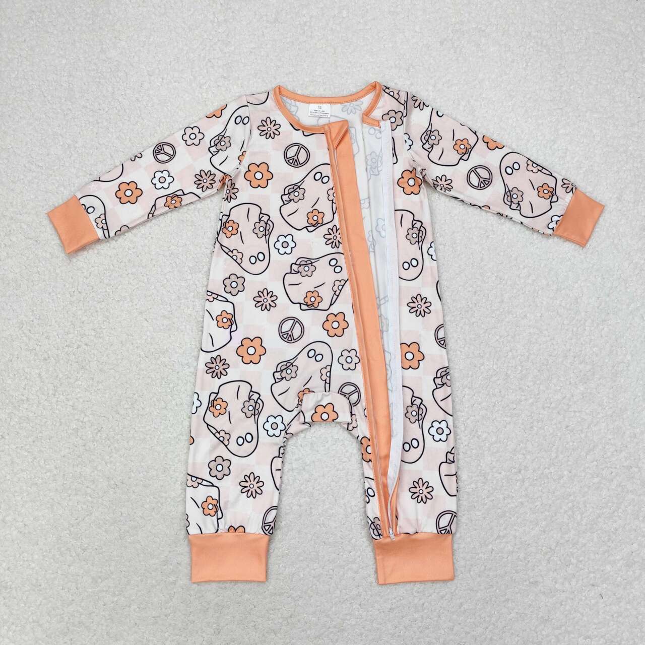 Halloween ghost Baby Romper