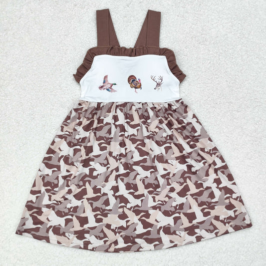 camo print Girls Dress