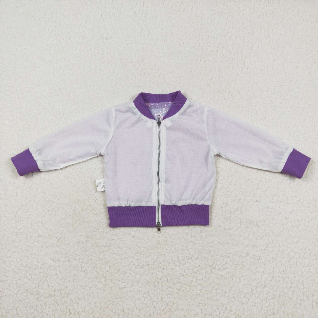 purple Sequin jacket