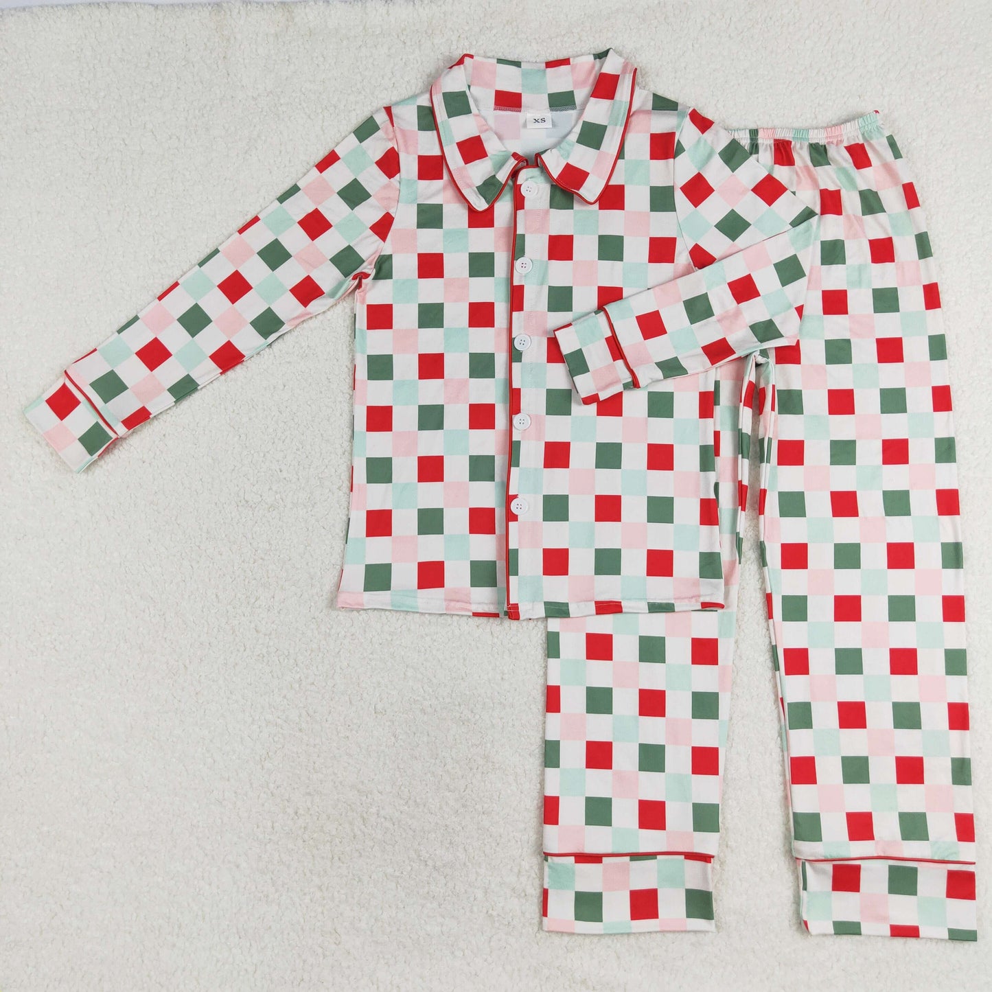 adult plaid Adult Pajamas