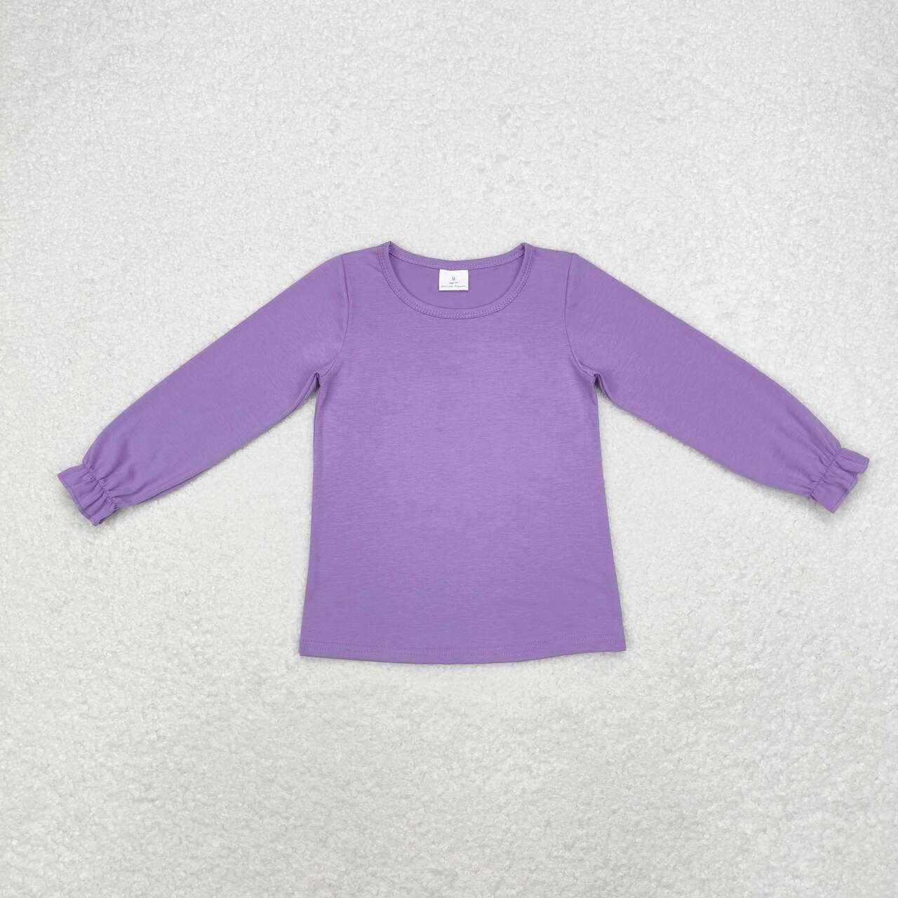 Purple long sleeve Top