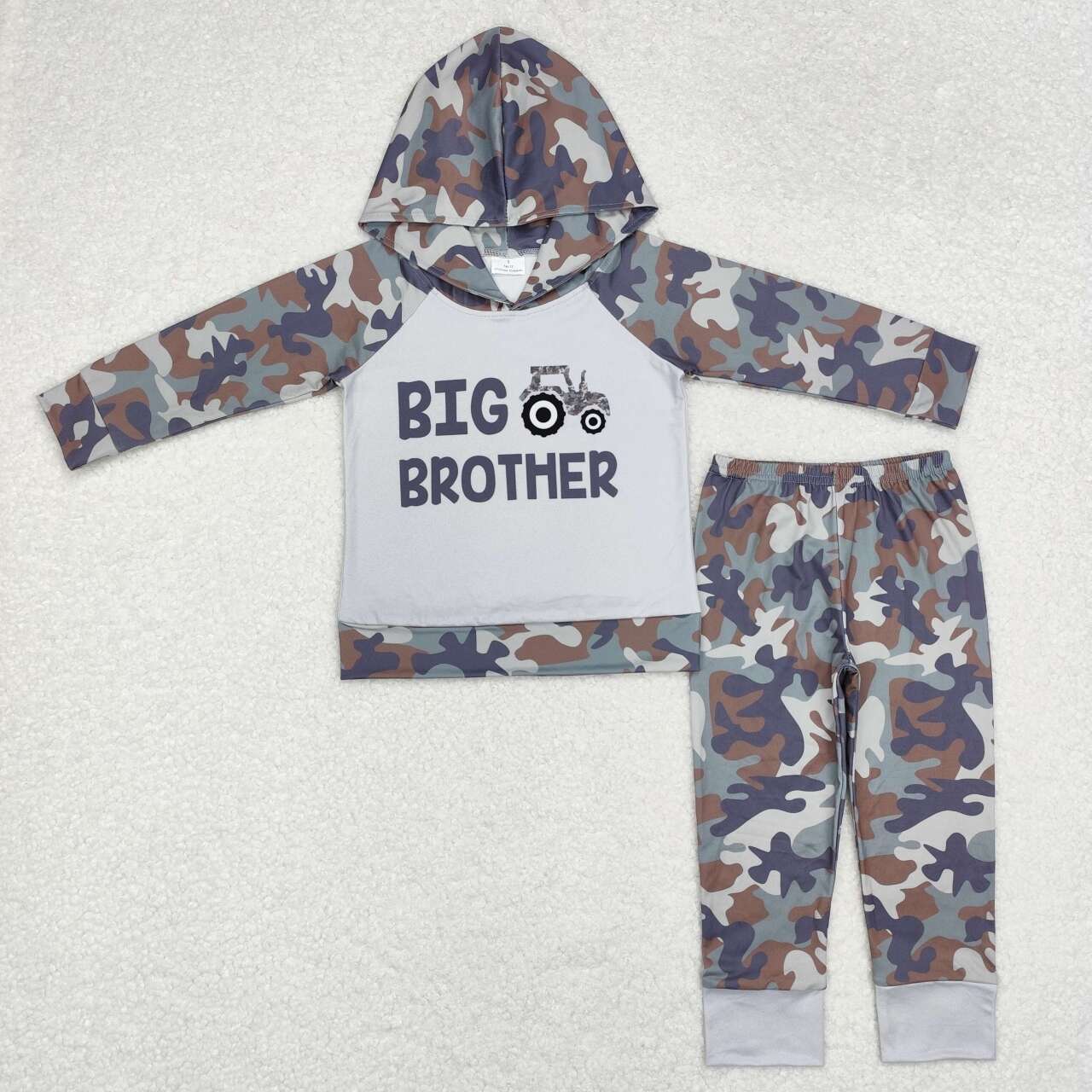 Camo Long Sleeve Jogger Outfit