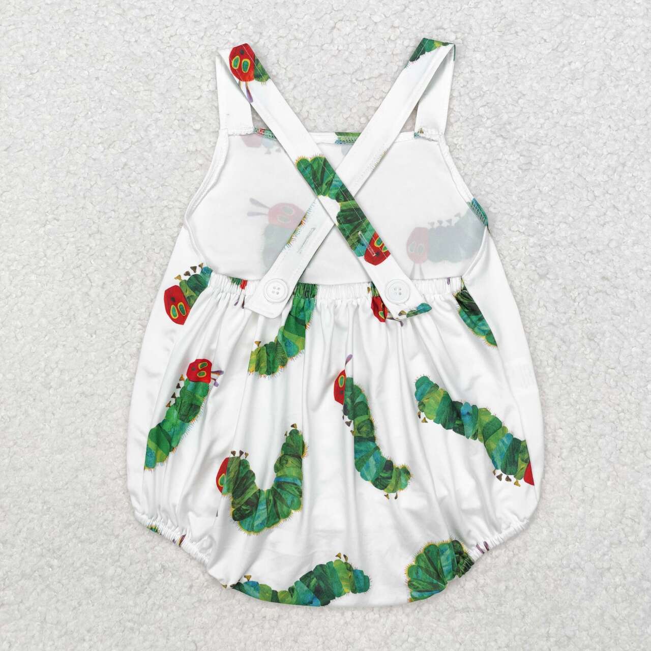 Caterpillar Sleeveless Print boy Baby Romper