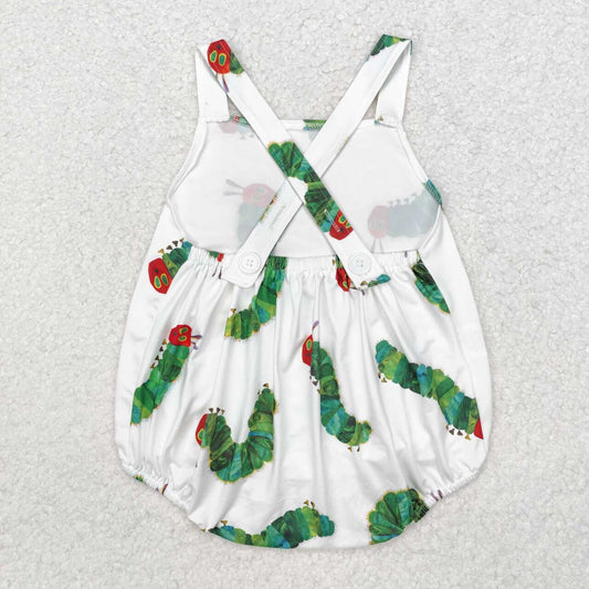 Caterpillar Sleeveless Print boy Baby Romper