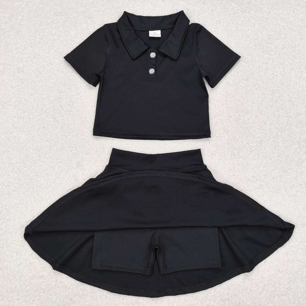 Black sports suit