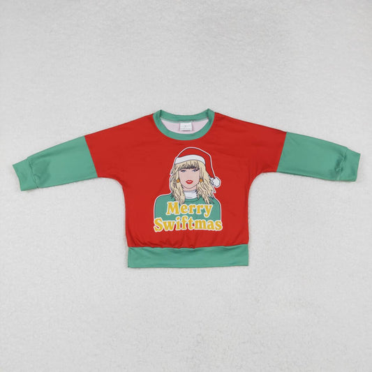 Christmas Red Cartoon Long Sleeve Shirt