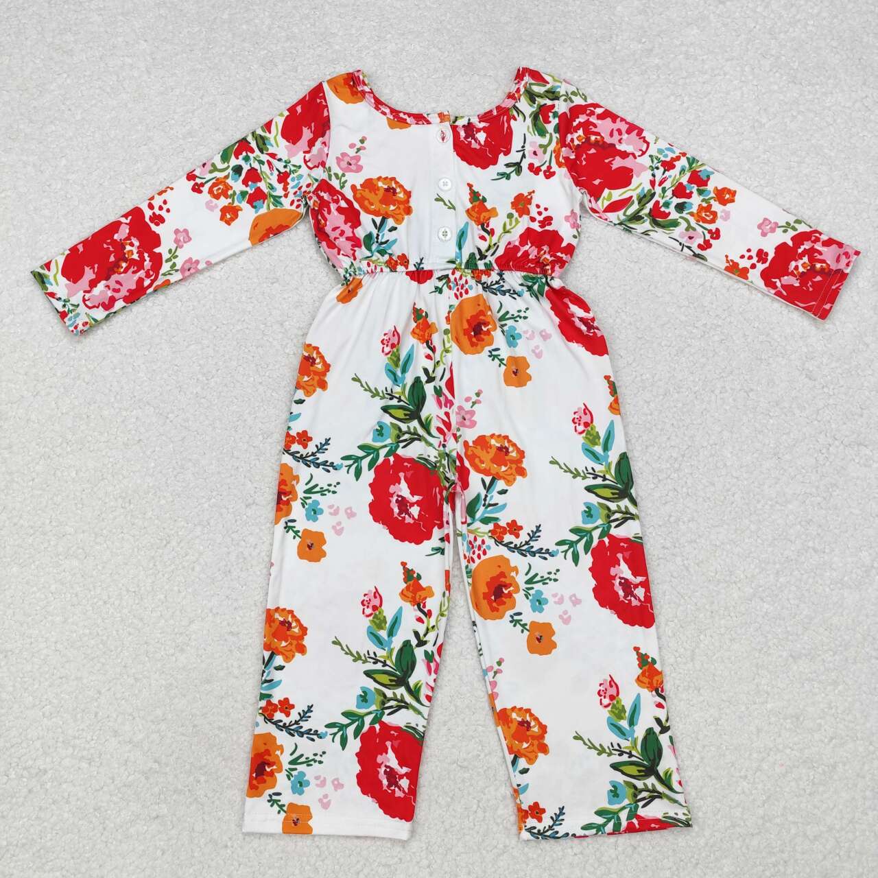 floral print Girls Jumpsuit