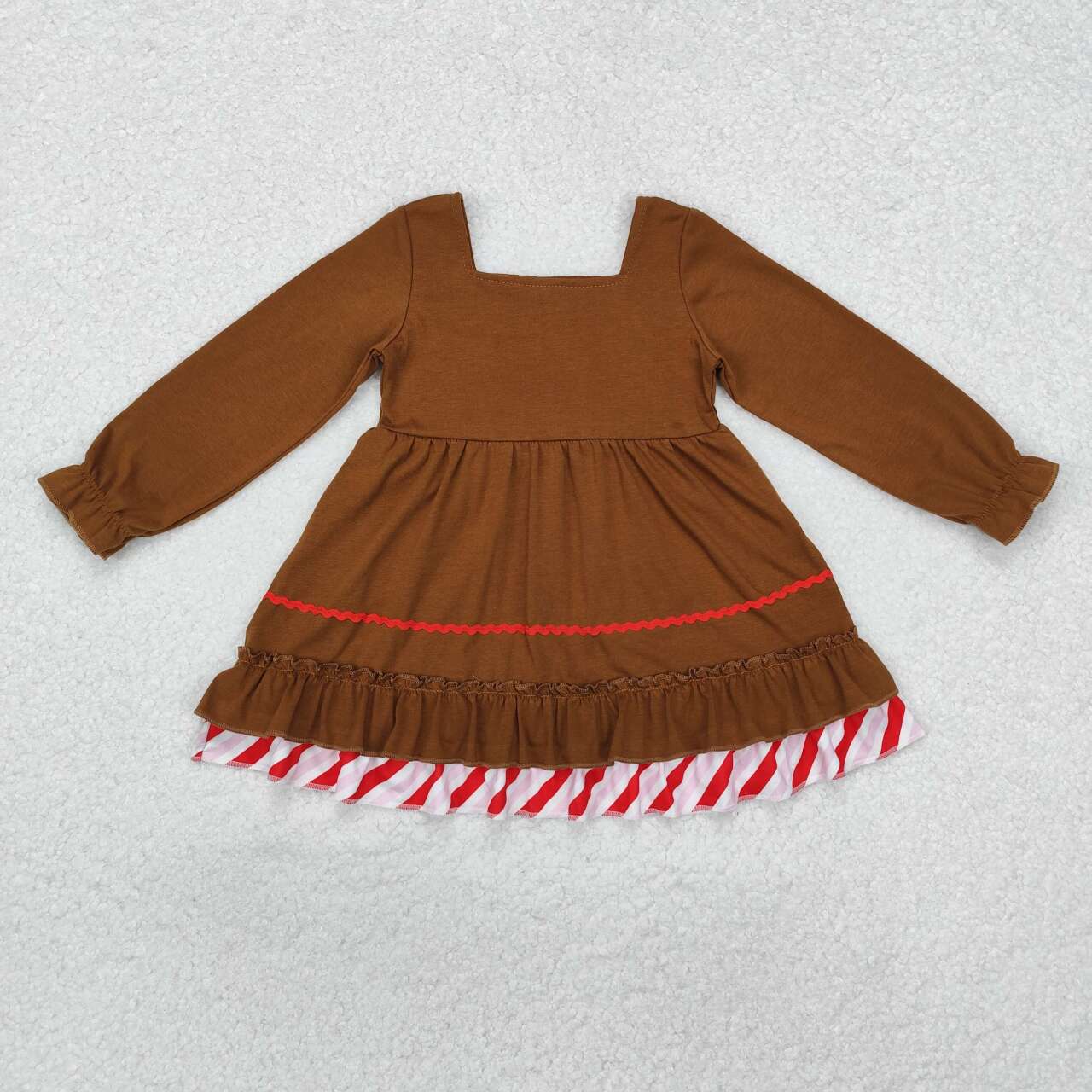 Christmas brown Girls Dress