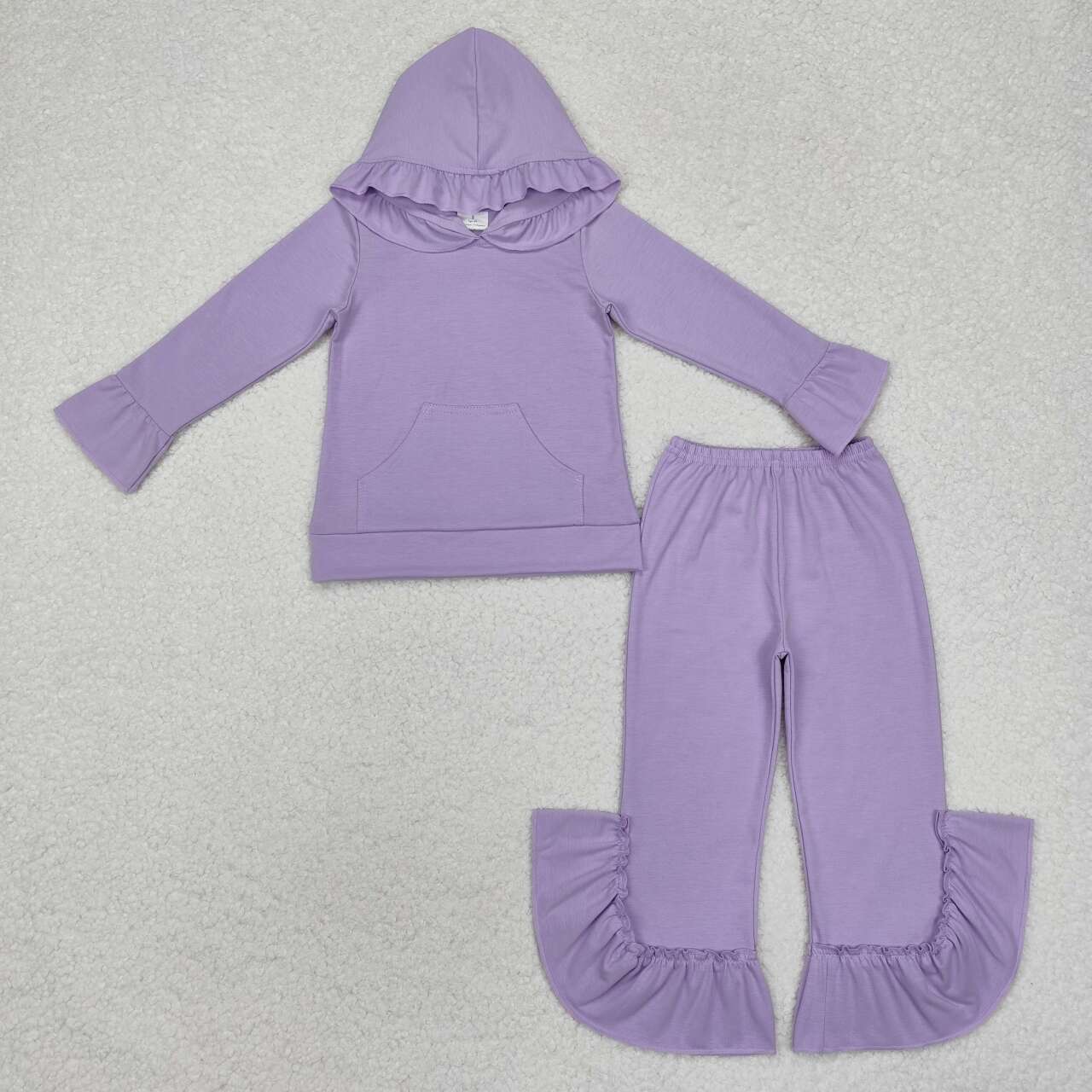 purple jogger Girls Set
