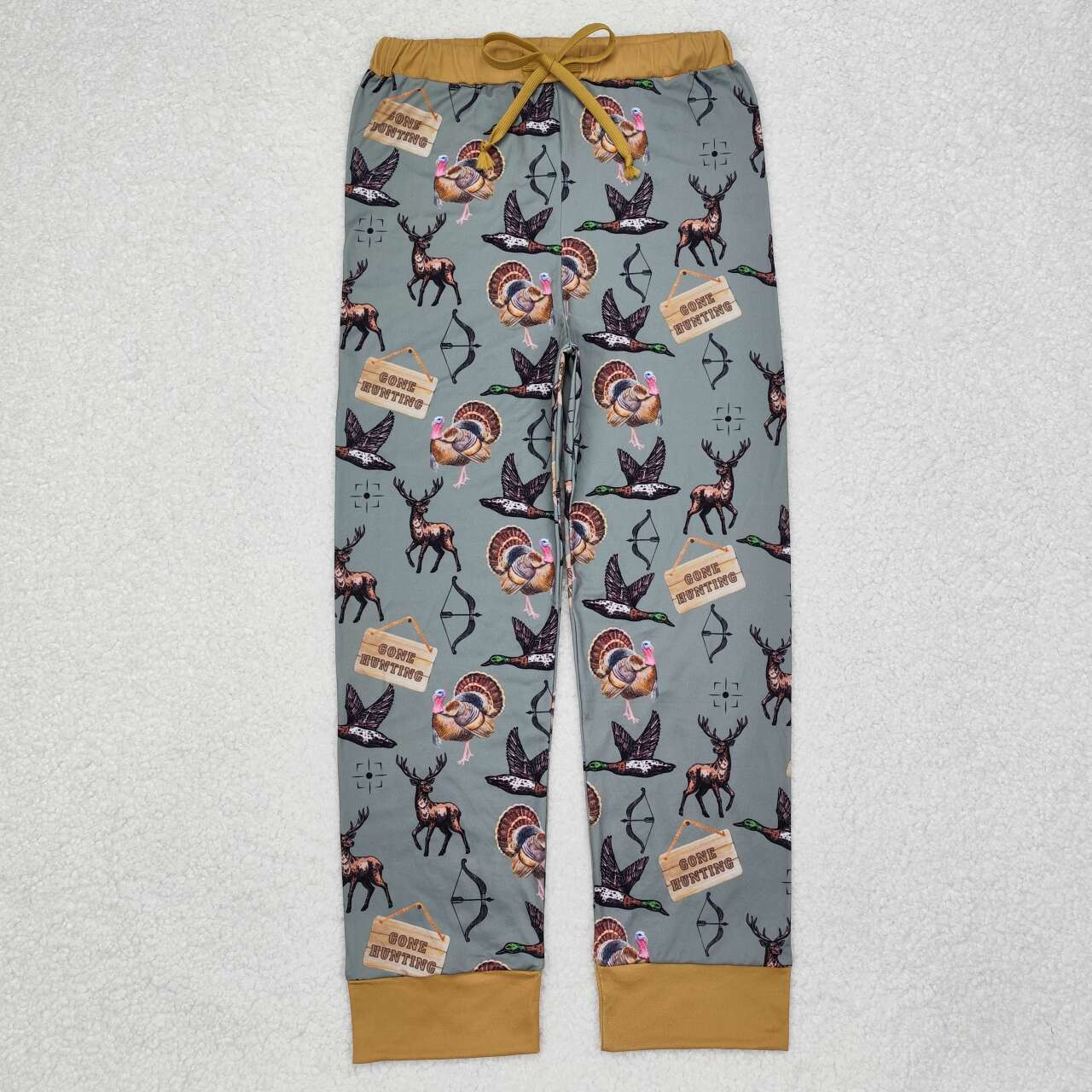 Adult Green Duck Woman'S Pants