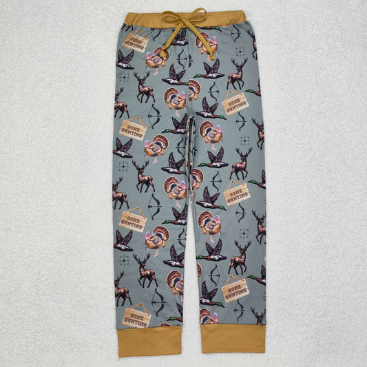 Adult Green Duck Woman'S Pants