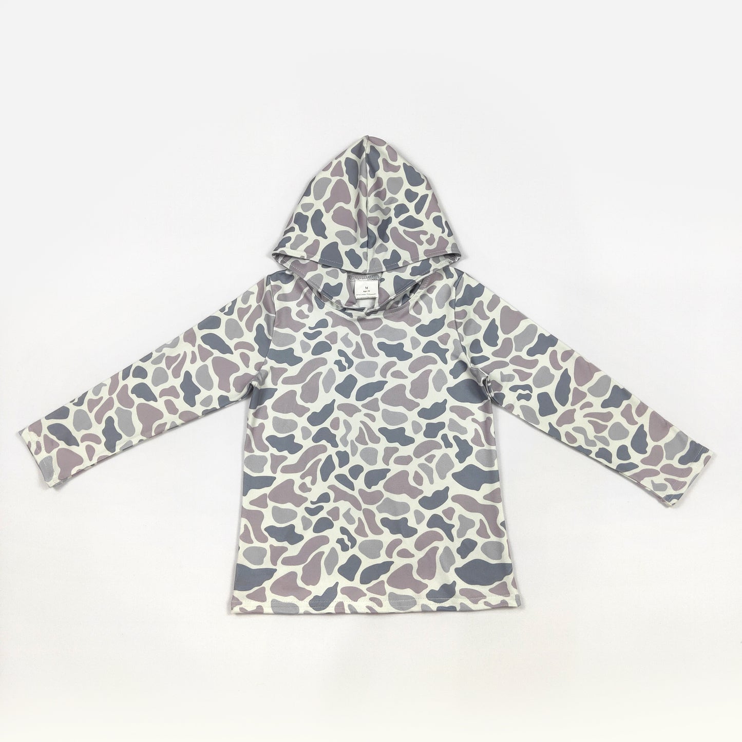 Grey camo print hoodies ( US Warehouse )