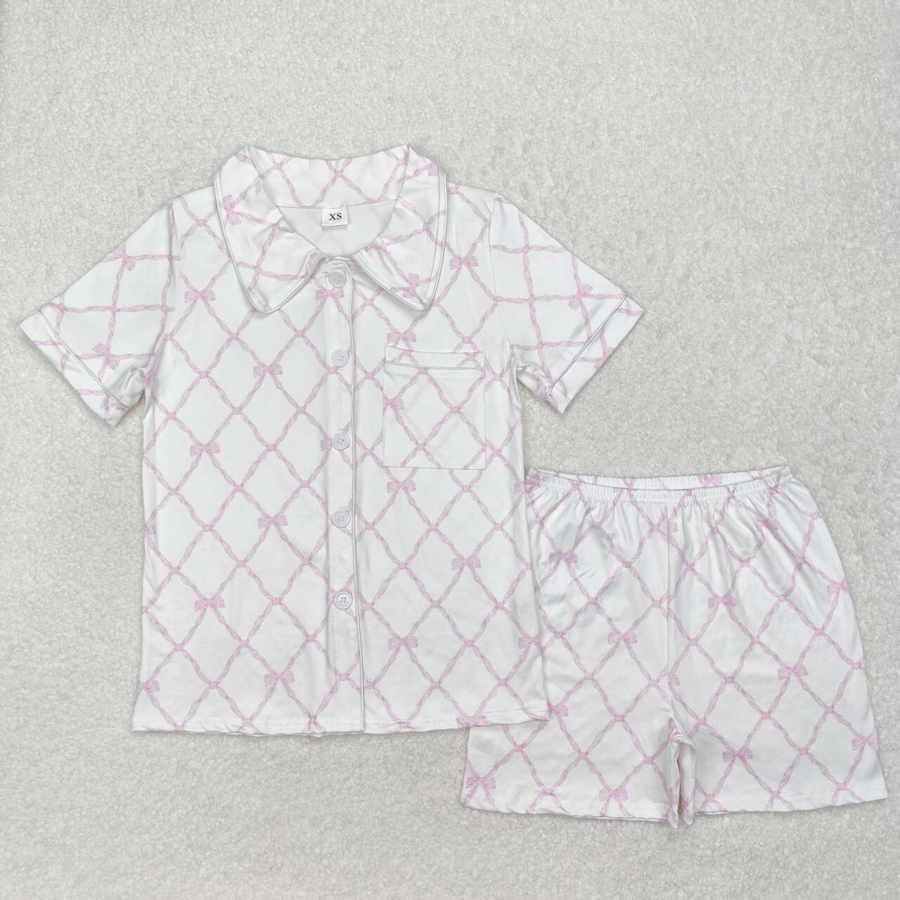 adult Bow Print Pajamas