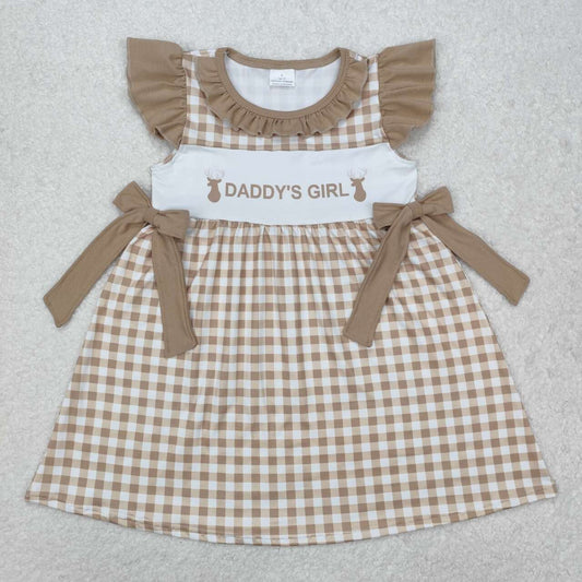 daddy's Girls plaid Girls Dress
