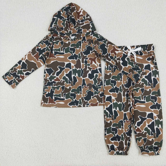 old School camo jogger Set