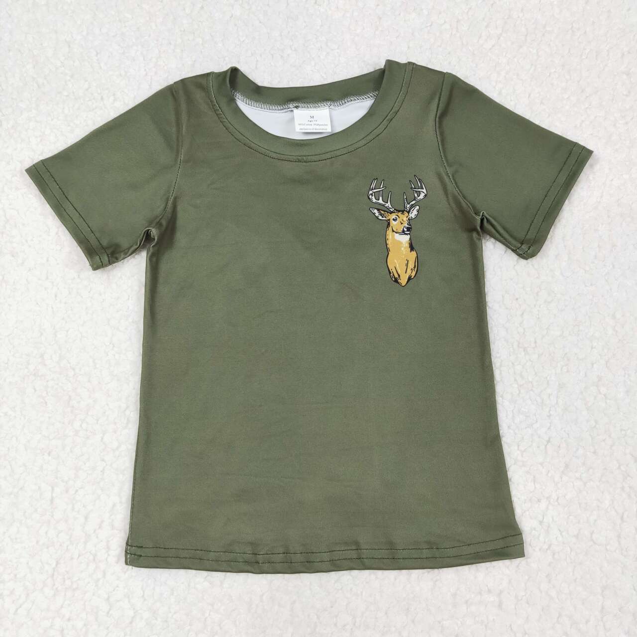 Camo Deer short sleeve Shirt