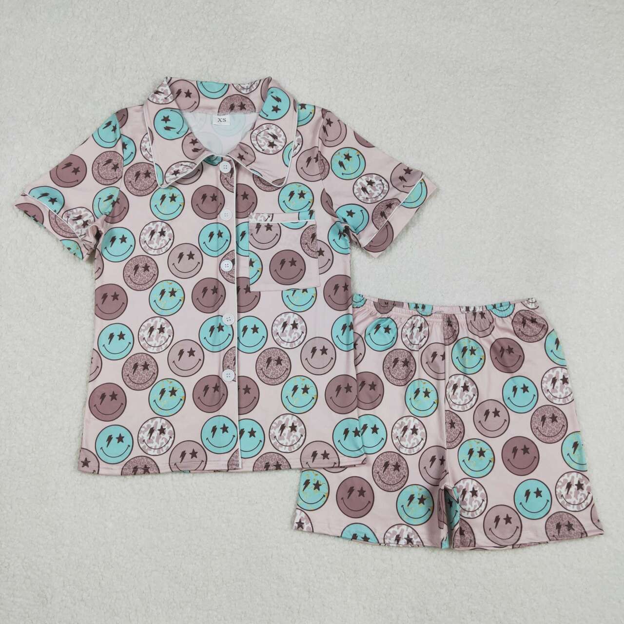 Adult smile short pajamas