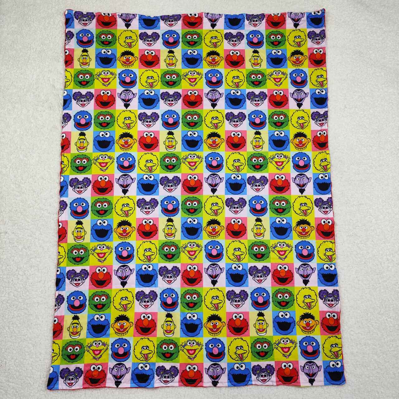 Cartoon Print Kids's Blanket