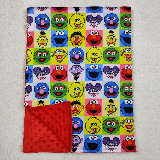 Cartoon Print Kids's Blanket