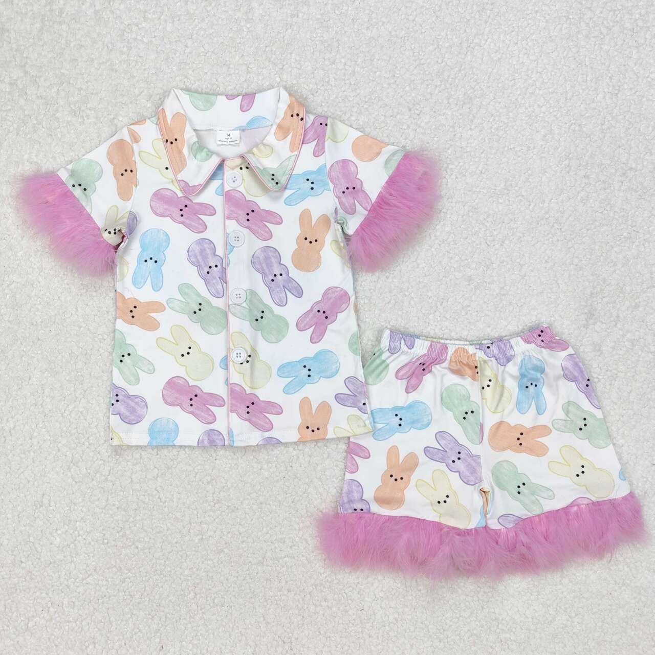 Easter Bunny feather Kids pajamas