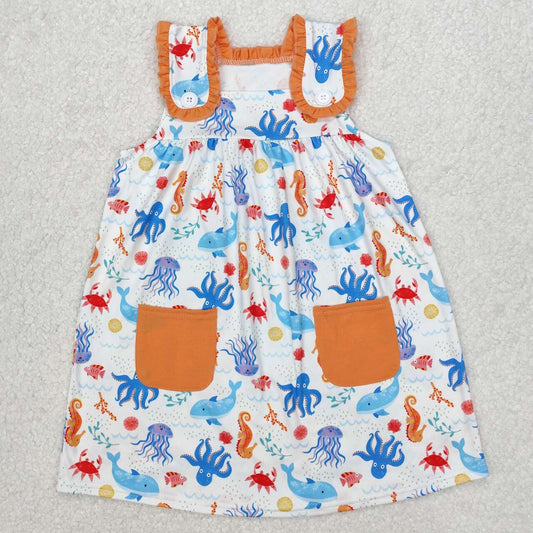 ocean animals Girls dress