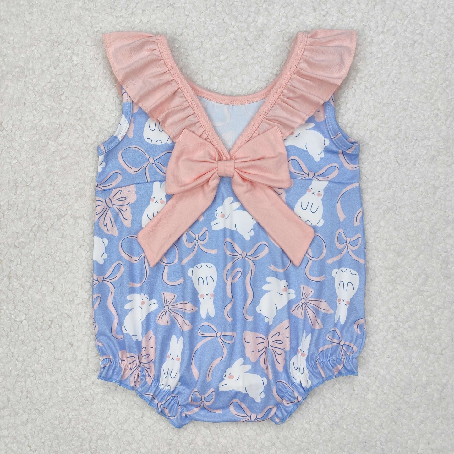 floral Print Baby Romper