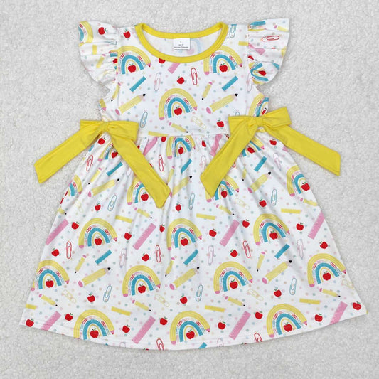 back to school pencil Girls Dress