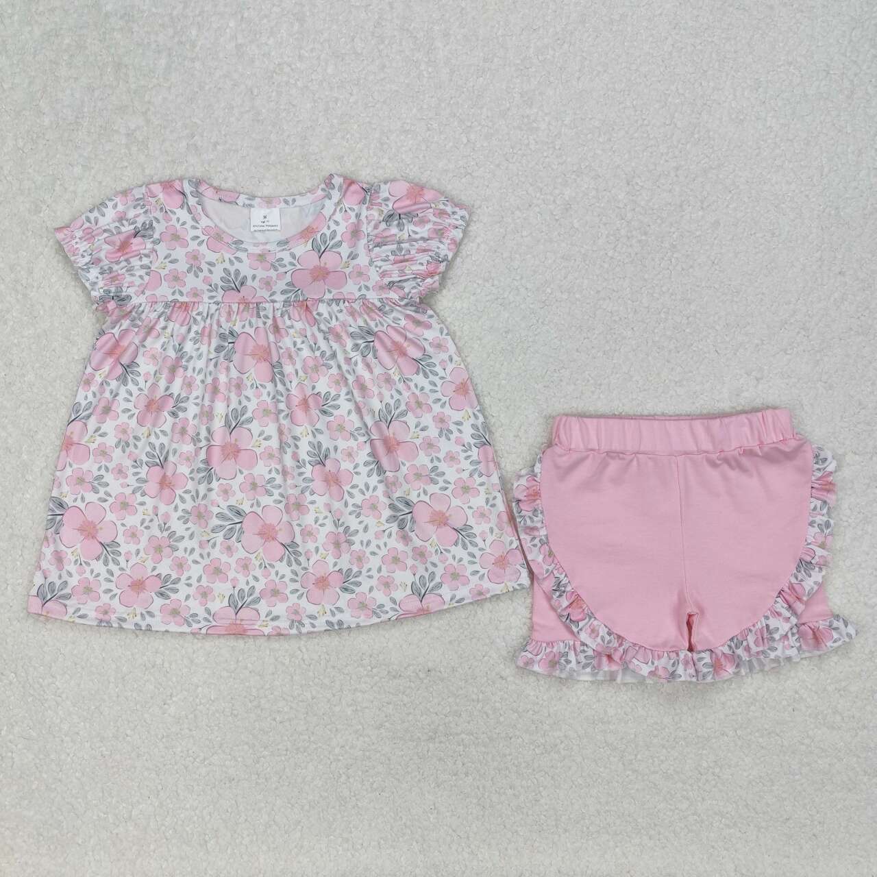 floral girls Suit Summer Set