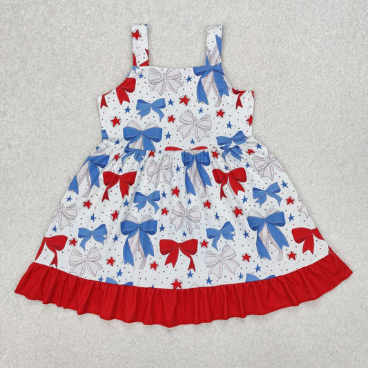 july of 4th bow Girls dress