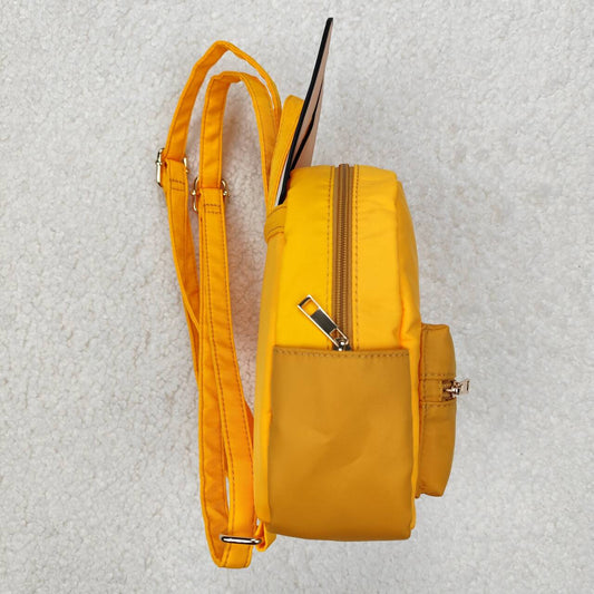 Orange Cartoon Print BACKPACK