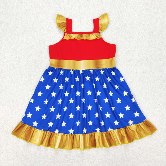 Blue Star flutter Girls dress