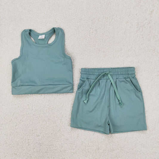 Green athletic Set