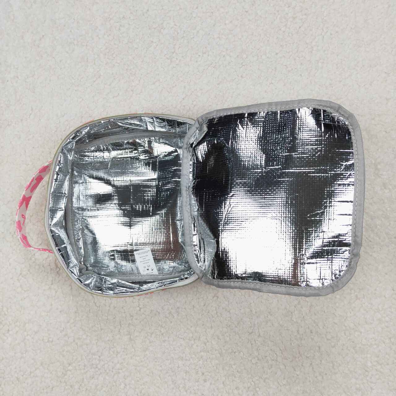 Pink Bow Lunch zipper Box