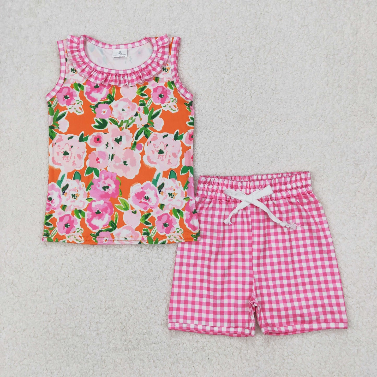 Summer floral Print Girls Set